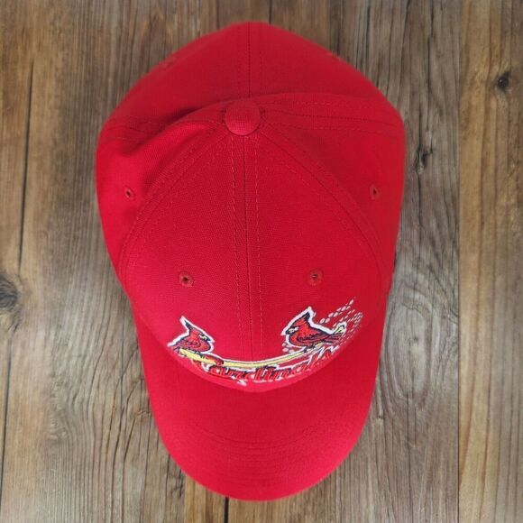 Nike Dri-Fit St. Louis Cardinals Hat Cap Fitted Stretch Red Mens MLB Legacy91 - Picture 7 of 12